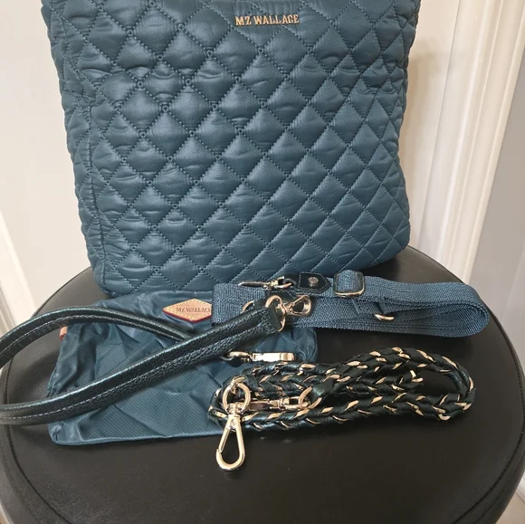 NEW MZ Wallace Crosby Hobo - Color: Emerald - Picture 9 of 16